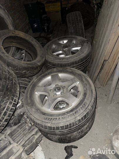 Диски на touareg