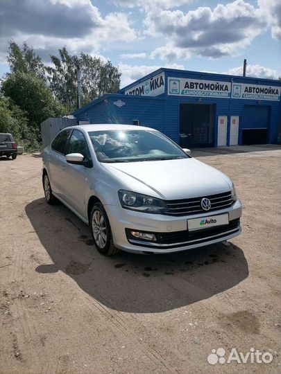 Volkswagen Polo 1.6 AT, 2017, 176 000 км