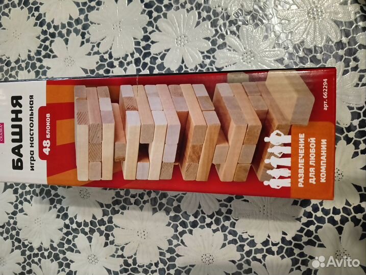 Игра настольная башня