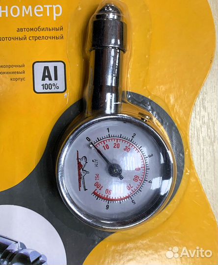 Манометр Стрелочный металл 7 атм
