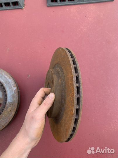 Передние вентилируемые тормозные диски ваз п/п r13