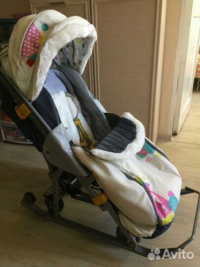 Коляска санки