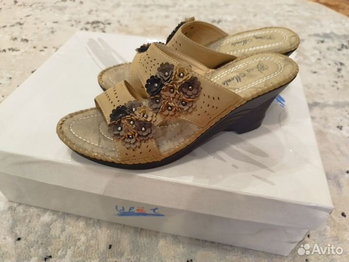 Босоножки Сабо+туфли летние тапочки 37-38 пакетом