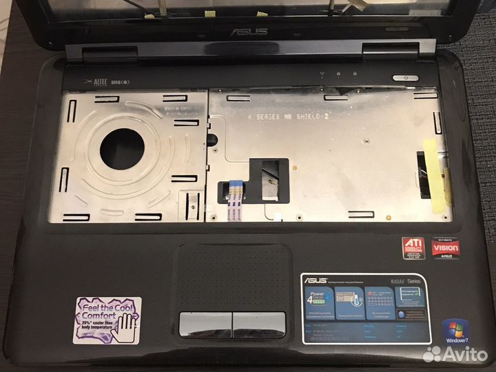 Корпус в сборе для ноутбука Asus K40AF