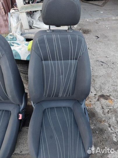 Комплект сидений opel corsa d 5 дверка