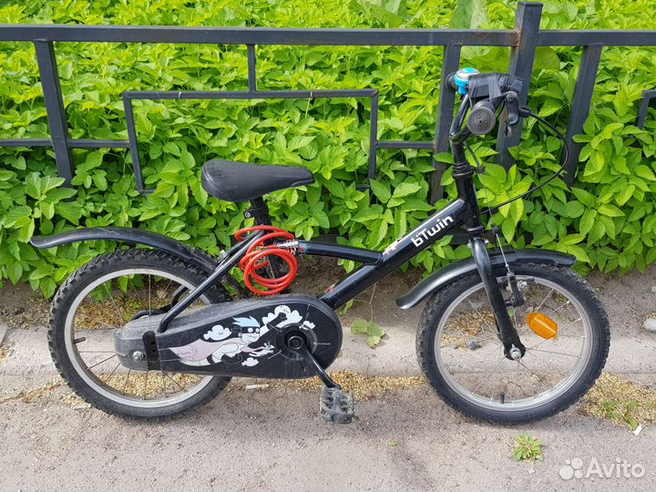 Детский велосипед btwin 16