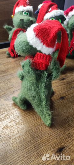 Вязаный дракончик