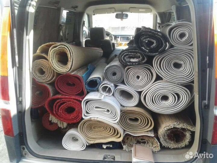 Стирка, химчистка, ковров,вывоз и доставка