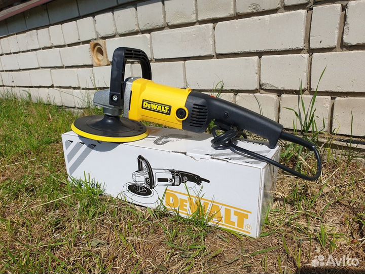Полировальная машинка dewalt