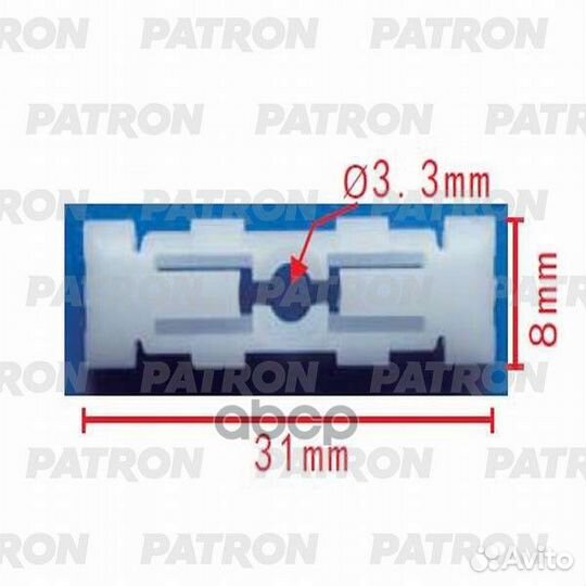 Зажим пластиковый Audi, Seat, Skoda, Volkswagen