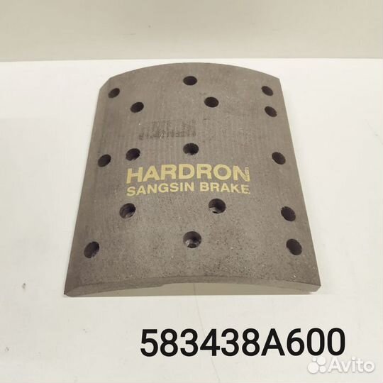 Накладка на колодку тормозная HD170 583438A600