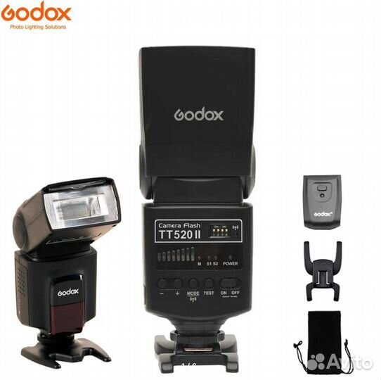 Вспышка накамерная Godox ThinkLite TT520II