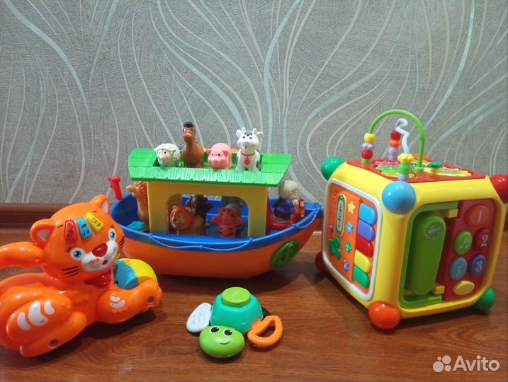 Развивающие игрушки кораблик Ноев Ковчег
