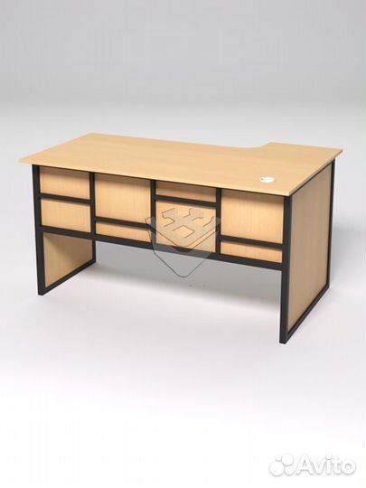 Стол эргономичный офисный сэ-19 (левосторонний) &q