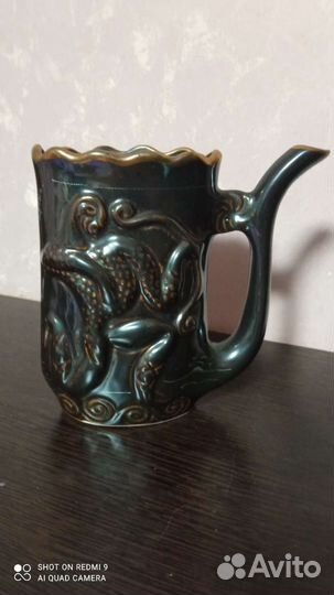 Кружка - поилка для минеральной воды Фарфор СССР