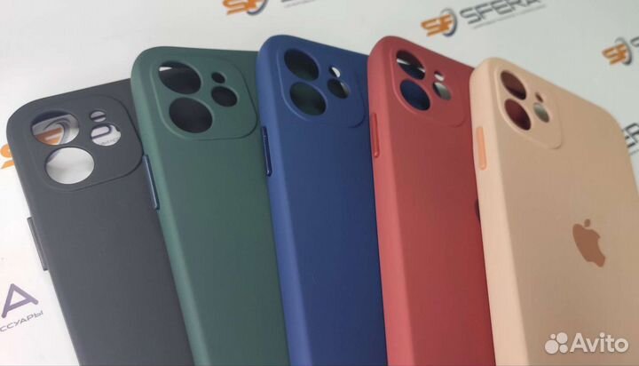 Чехлы с защитой камеры для iPhone 12