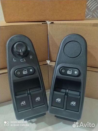 Блок управления стеклоподъемниками Калина Новый