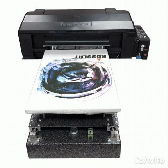 Текстильный принтер по ткани