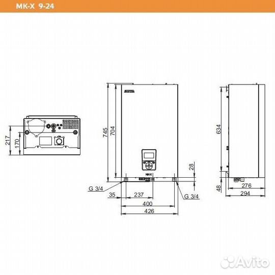 Электрокотел Zota MK-X 12