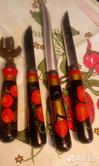 Хохлома Набор ножей