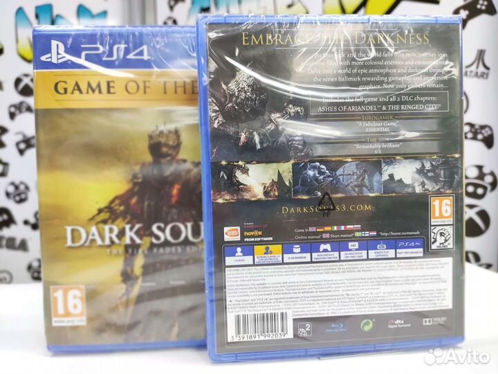 Dark Souls 3 (III) The Fire Fades Edition (PS4)