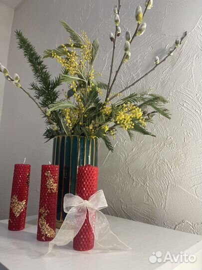 Свечи из вощины