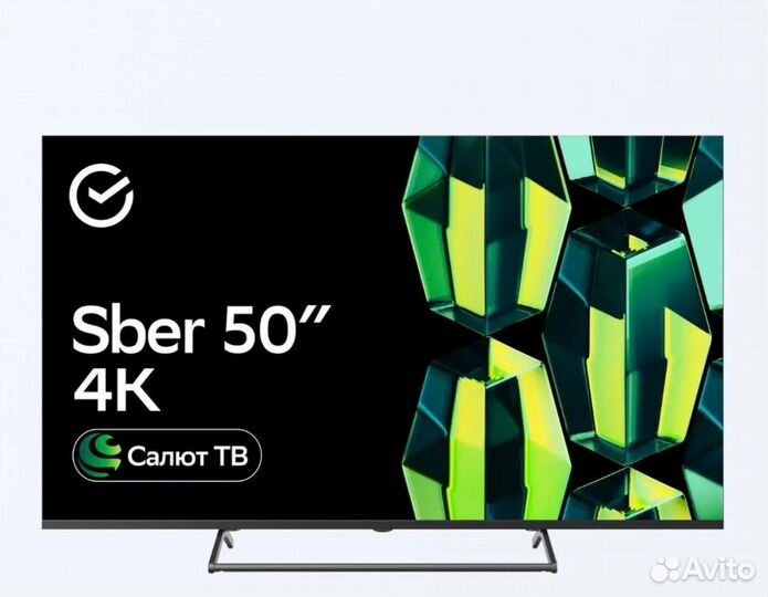 Телевизор Sber SDX-50U4125, 50