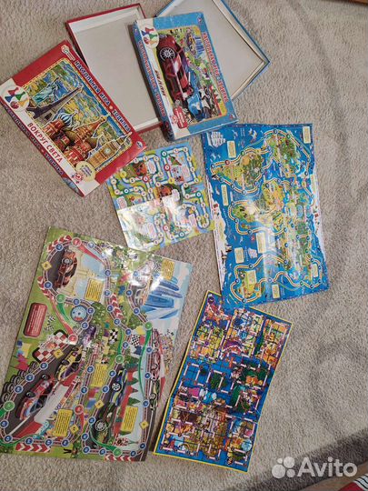 Настольные игры 4 шт