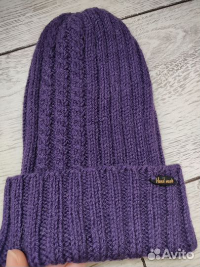 Комплект шапка тыковка и снуд