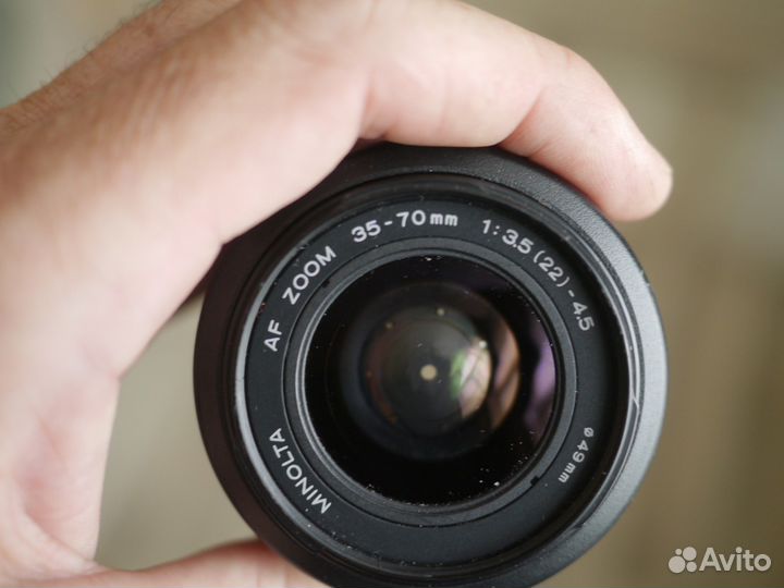 Minolta AF zoom 35-70mm 3,5-4,5 sony. Как новый