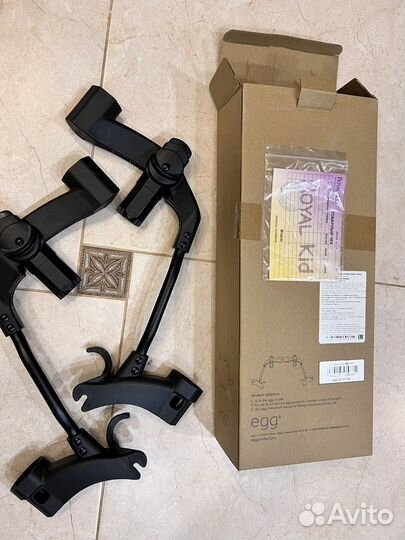 Адаптер Egg, tandem, для второго блока