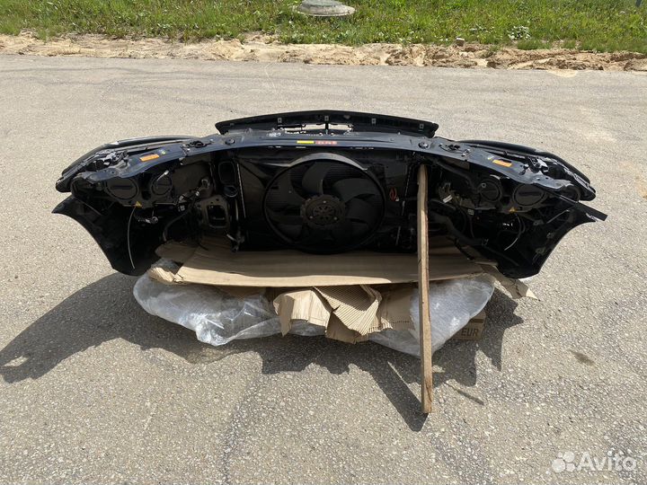 Ноускат пердняя часть Mercedes w221 черный