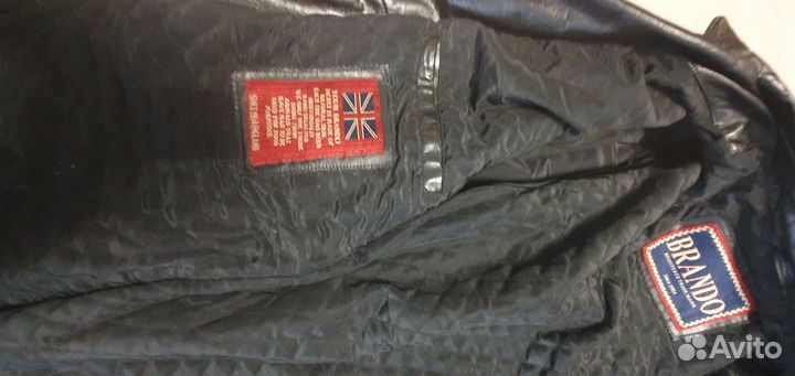 Кожаная куртка London Brando 52 54