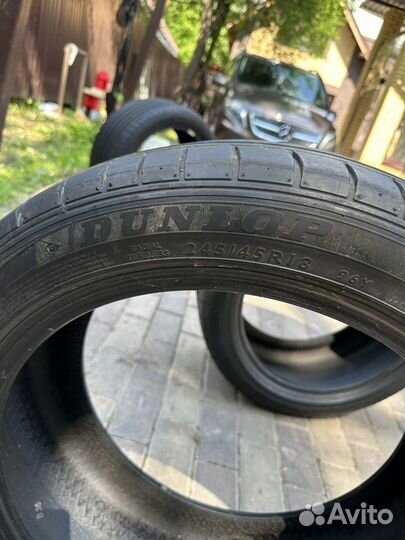 Dunlop SP Sport Maxx GT 245/45 R18 и 275/40 R18 99Y