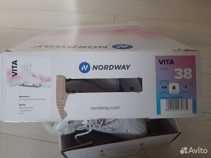 Коньки nordway vita