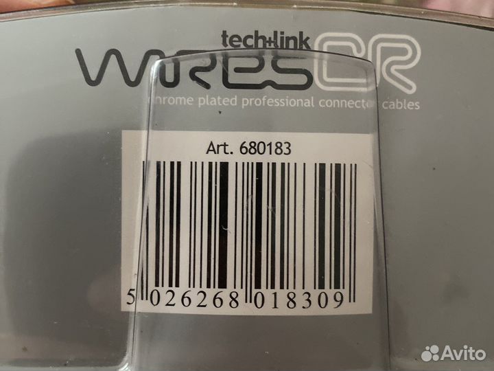 Кабель Techlink Scart Plug to Scart Plug