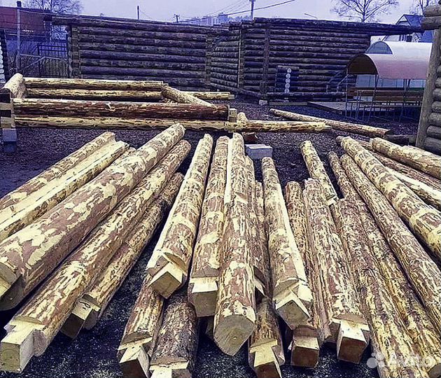 Сруб баньки 6/4+2м