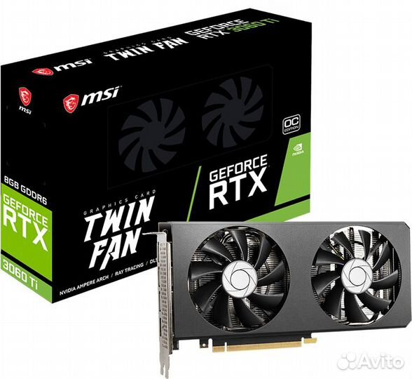 Nvidia GeForce RTX 3060 Ti MSI 8Gb (RTX 3060 Ti tw