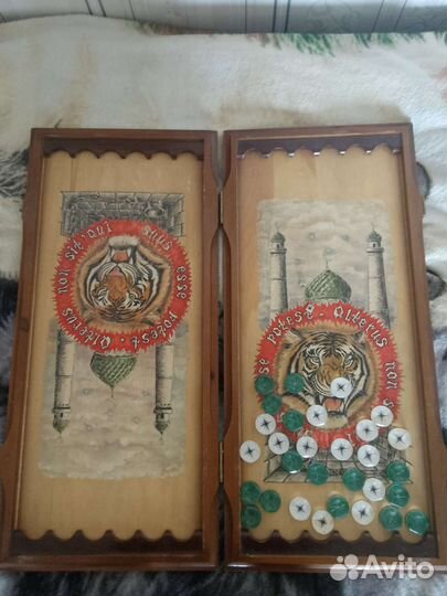 Нарды ручной работы. Фишки балдёжные, Зары Огонь