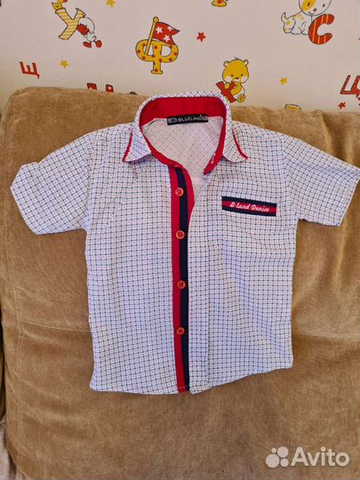 Рубашка на мальчика