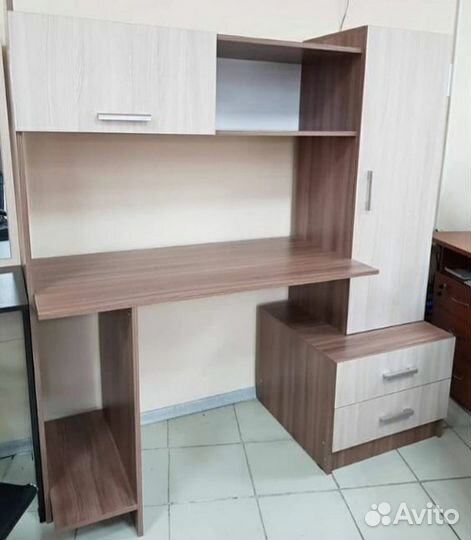 Письменно-компьютерный стол пкс-7 Ясень шимо