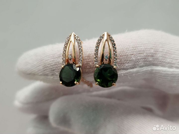 Серьги 585, вес 2,68, арт. К000087