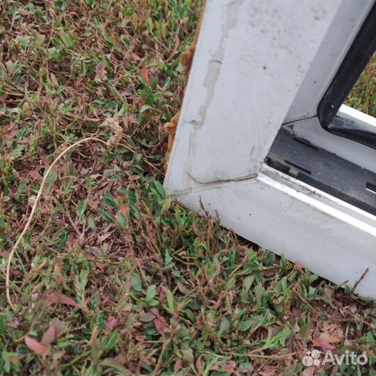 Балконный блок с дверью бу