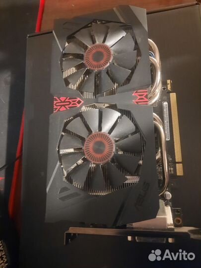 Видеокарта geforce GTX 960 4 GB asus strix