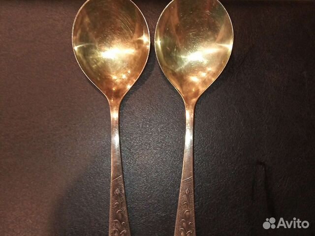 Салатная ложка мельхиор мнц СССР