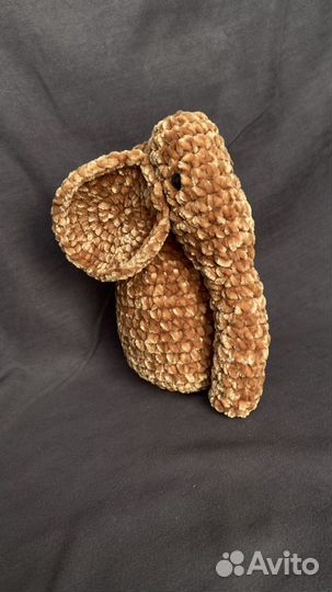 Вязанные слоники для интерьера