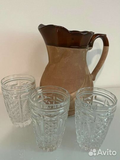 Стаканы хрустальные советские