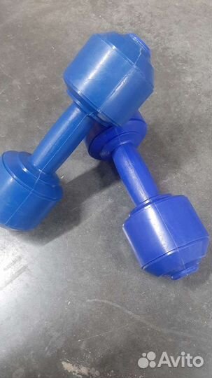 Гантели по 1.5 кг. (общий вес 3 кг.) Цена за пару