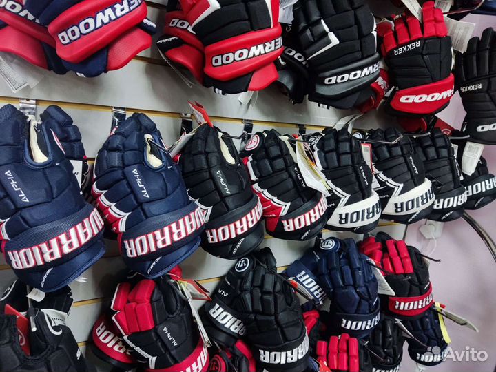 Хоккейные перчатки Warrior JR