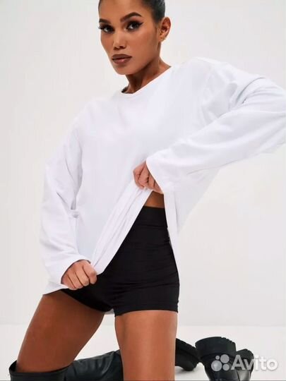 Лонгслив хлопок